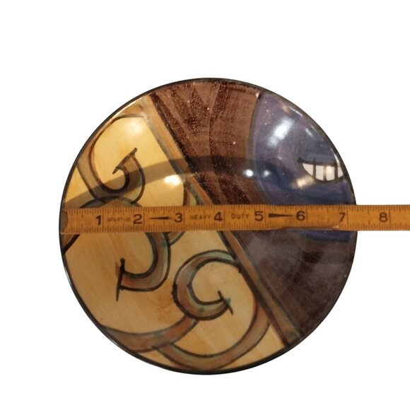 Mitch Yung Pottery Abstract Ceramic Bowl - Picture 5 of 6